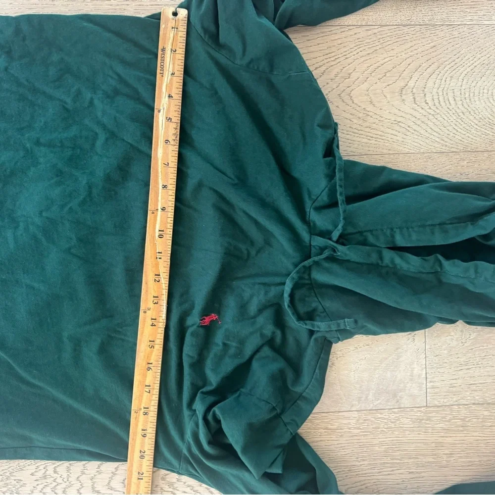 Polo Ralph Lauren Dark Green Women's t shirt with hood - Picture 3 of 4